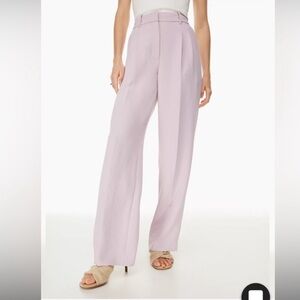 Aritzia Effortless Pant Wilfred in lilac size 2